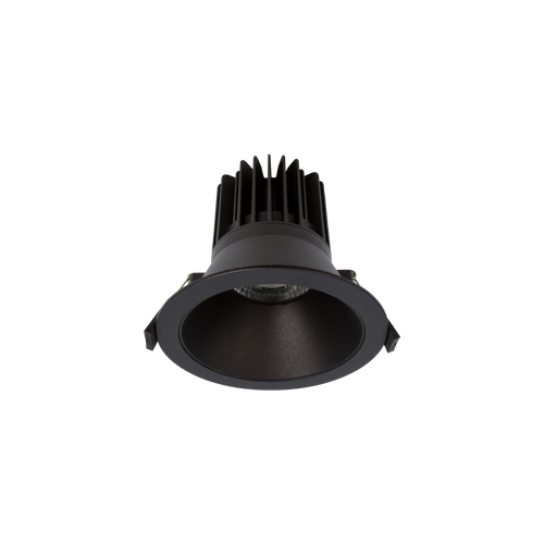 Design Standard Large Downlight Kit - Triple Wattage Black 3000K