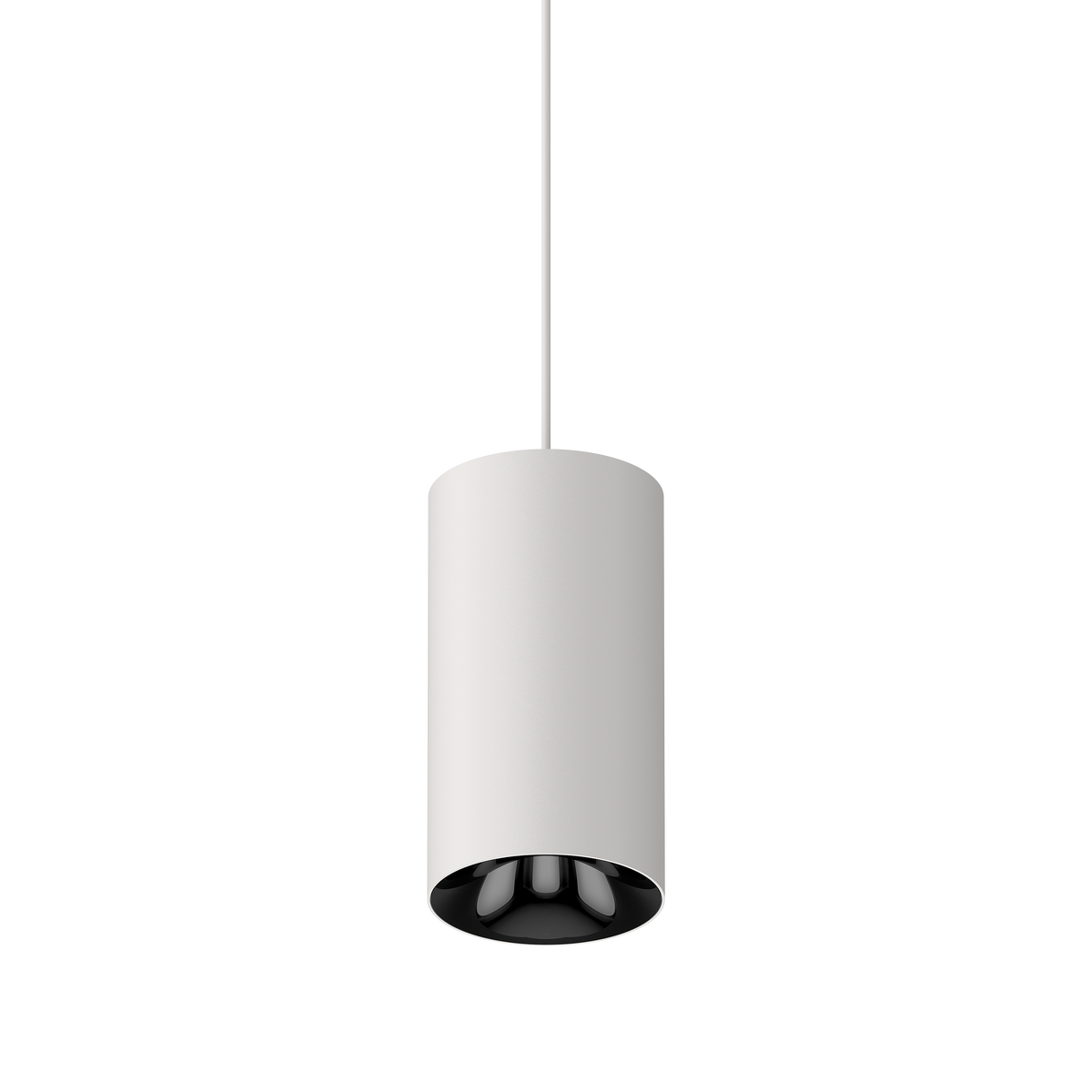 Cevon M80 Type 23 Dark Art Pendant Spot White, High Gloss Black 2700K