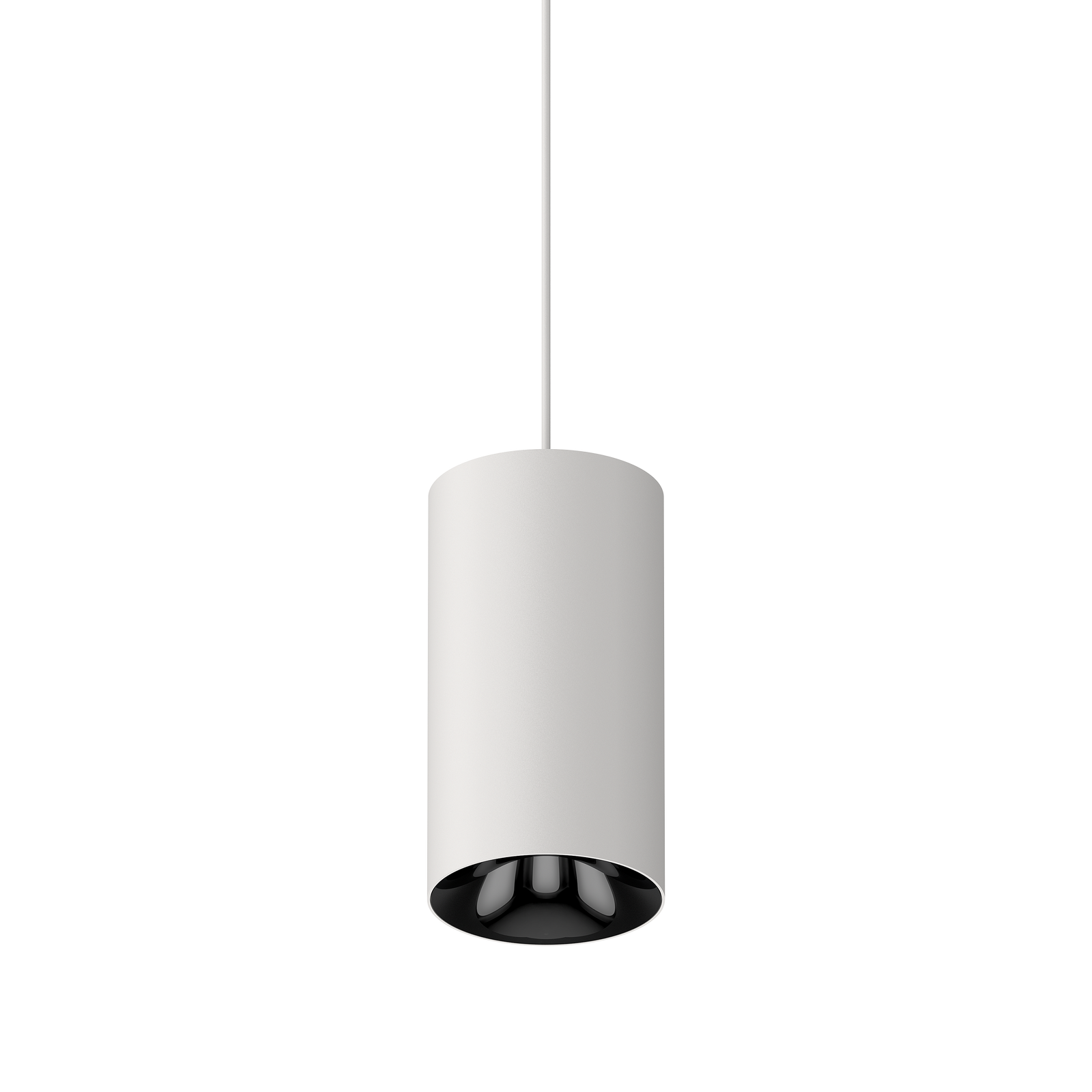 Cevon M80 Type 23 Dark Art Pendant Spot White, High Gloss Black 2700K