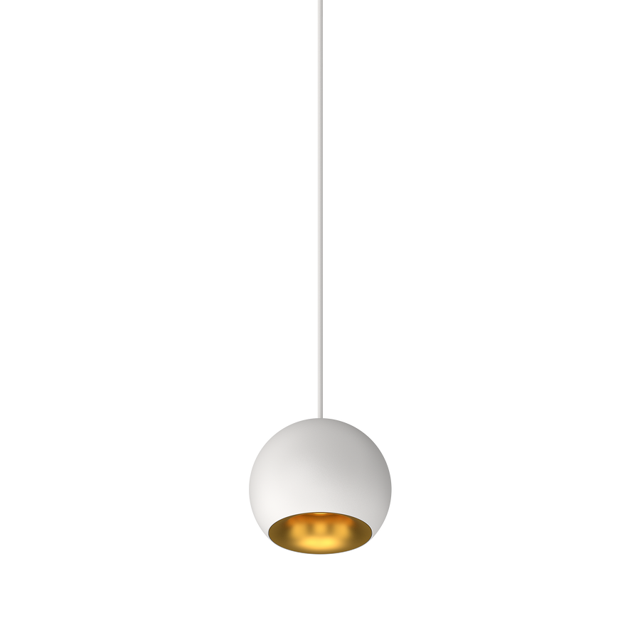 Cevon M80 Type 25 Dark Art Pendant Spot White, Gold 2700K