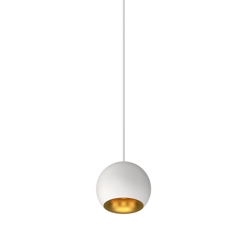 Cevon M80 Type 25 Dark Art Pendant Spot White, Gold 2700K