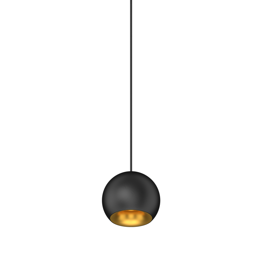 Cevon M80 Type 25 Dark Art Pendant Spot Black, Gold 3000K