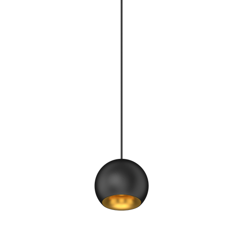 Cevon M80 Type 25 Dark Art Pendant Spot Black, Gold 3000K