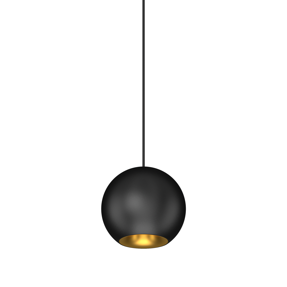 Cevon M60 Type 26 Dark Art Pendant Spot Black, Gold 3000K