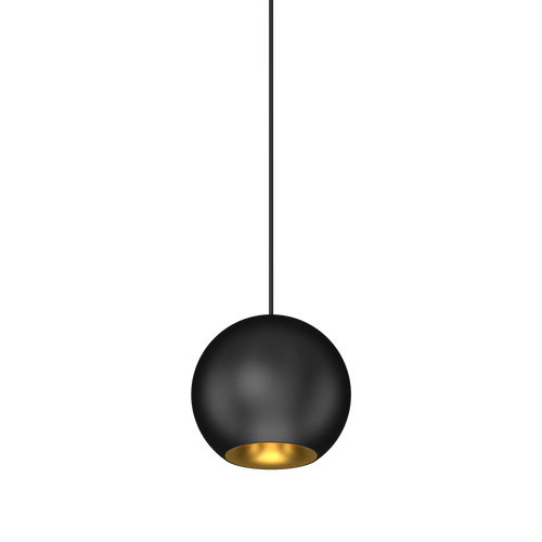 Cevon M60 Type 26 Dark Art Pendant Spot Black, Gold 3000K