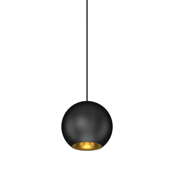 Cevon M60 Type 26 Dark Art Pendant Spot Black, Gold 3000K