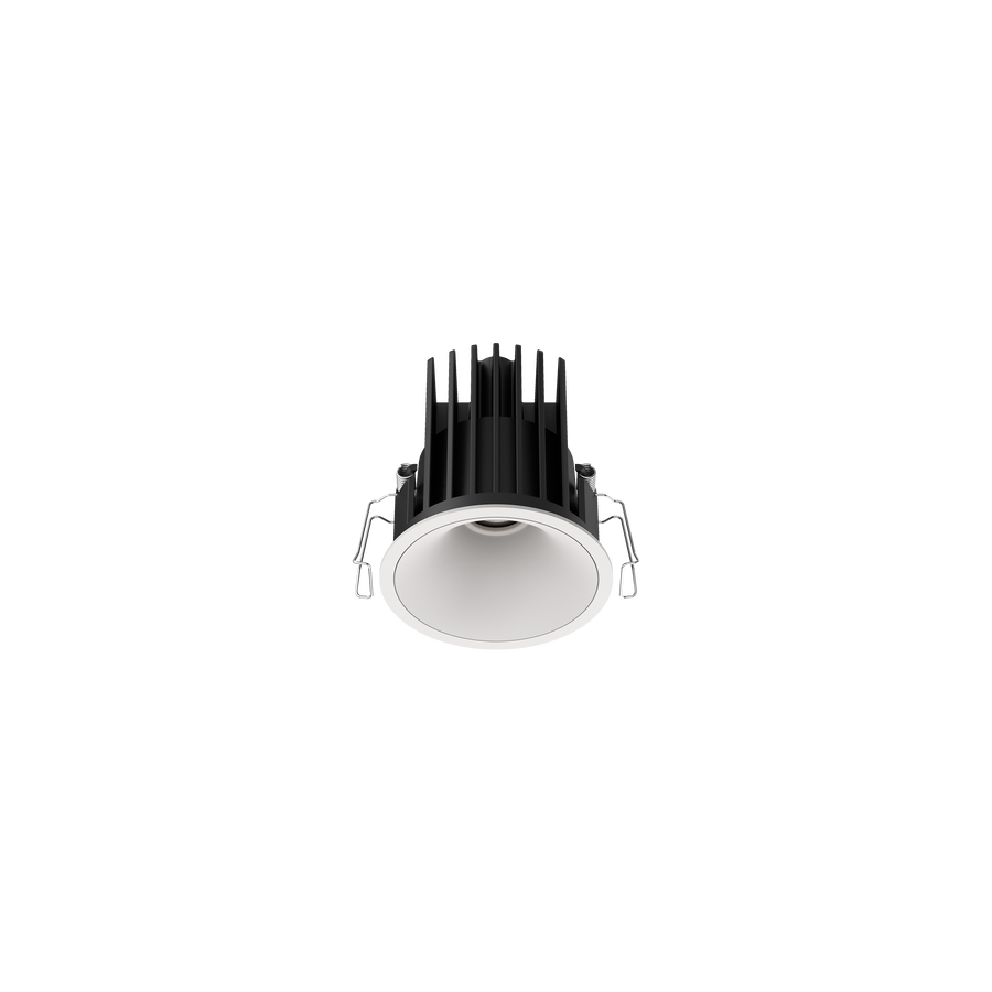 Cevon Medium Darklight Slim Trim Downlight Kit White 3000K