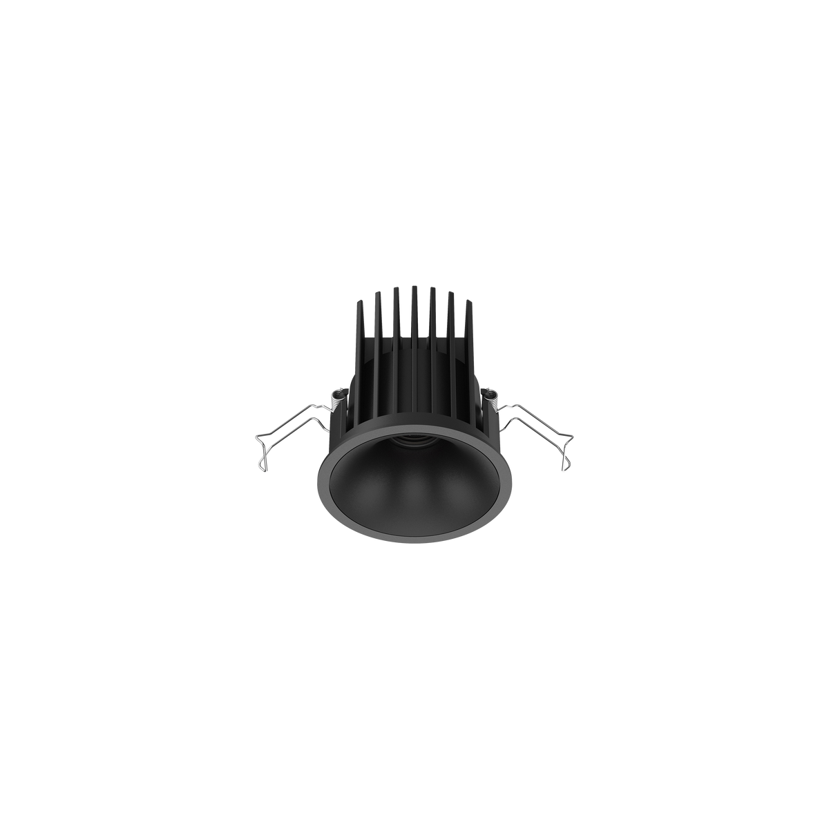 Cevon Medium Darklight Slim Trim Downlight Kit Black 3000K