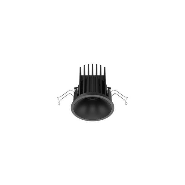 Cevon Medium Darklight Slim Trim Downlight Kit Black 3000K