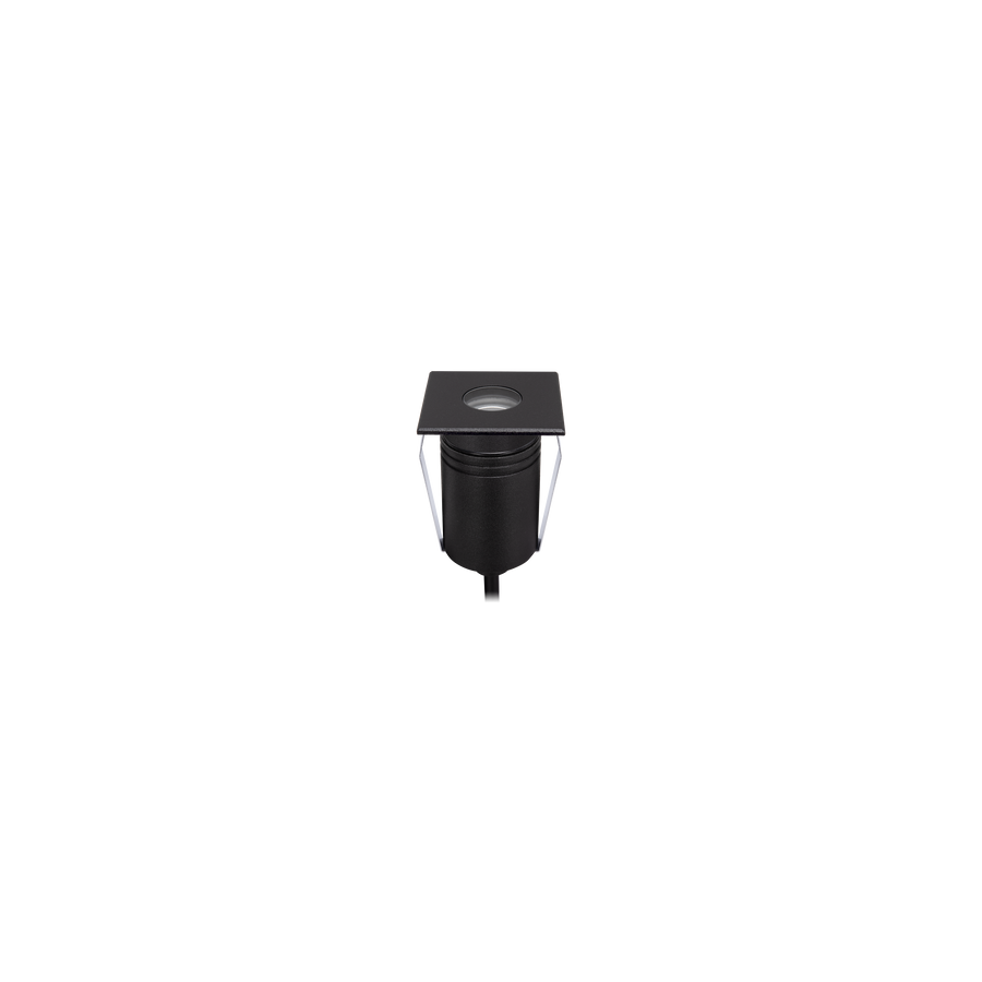 Exterior Recessed Square Standard Up or Down Black RGBW 60°
