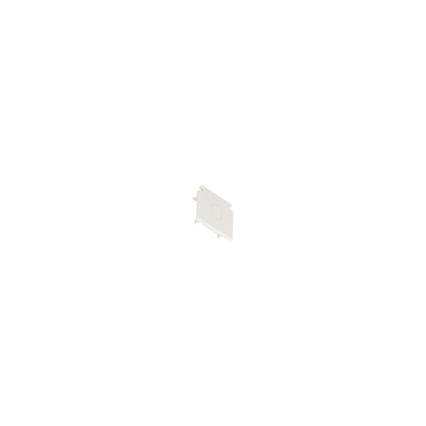 End Cap - Standard Surface Mount White