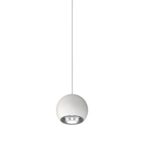 Cevon M80 Type 25 Dark Art Pendant Spot White, Silver 2700K