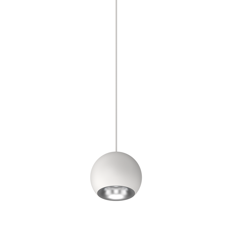 Cevon M80 Type 25 Dark Art Pendant Spot White, Silver 2700K