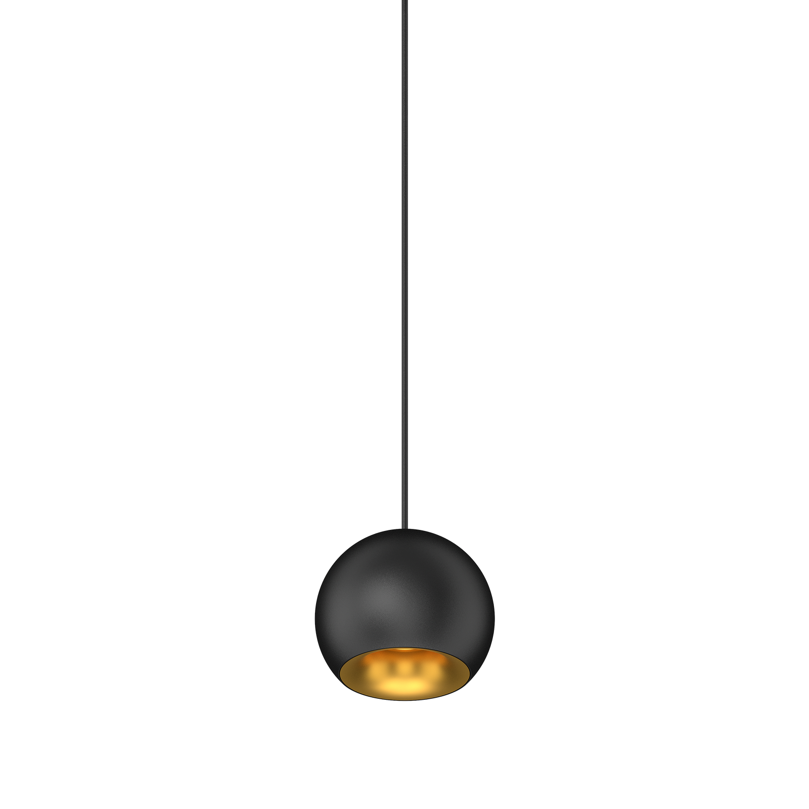 Cevon M80 Type 25 Dark Art Pendant Spot Black, Gold 2700K
