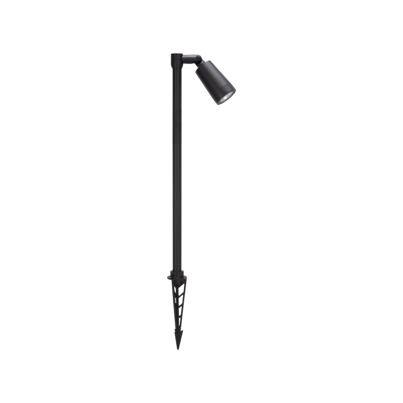 Landscape Spike Tall Single Spot Sand Black 2700K