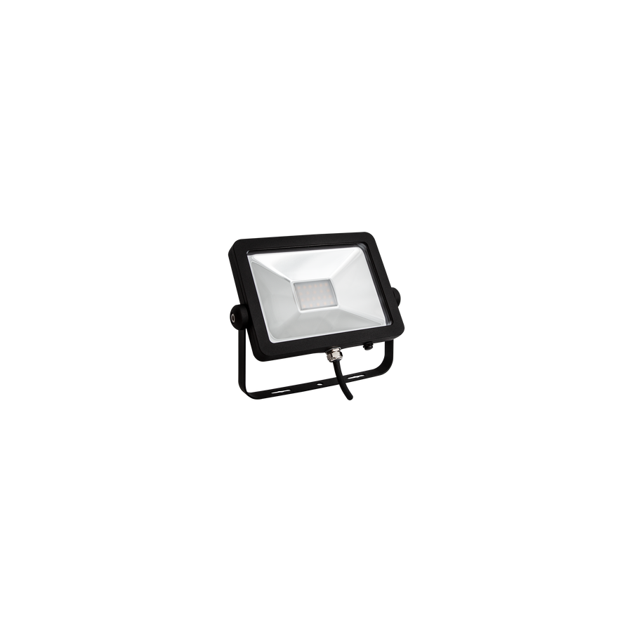 20W Exterior Flood Black 4000K