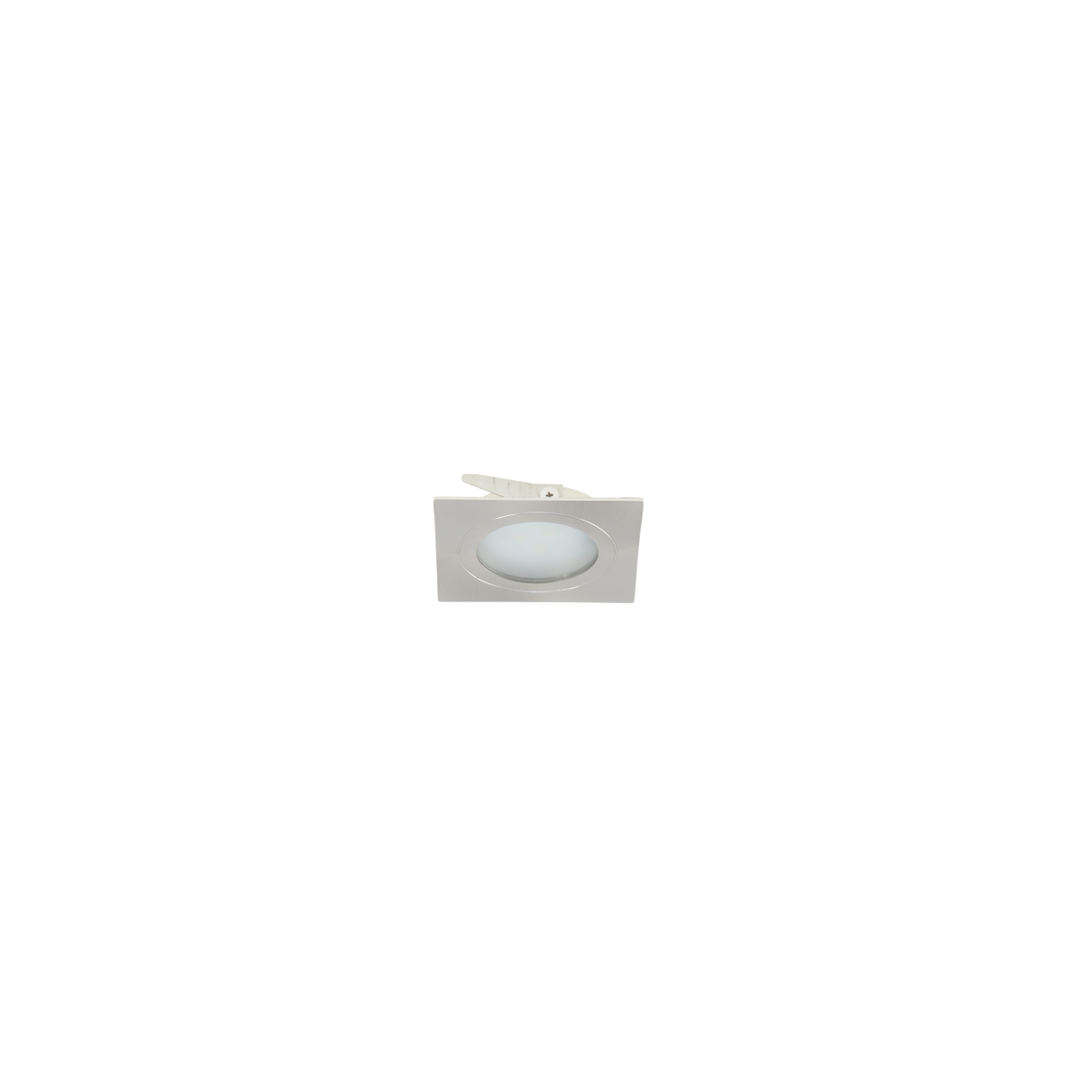 2W Display 12V Brushed Chrome 3000K