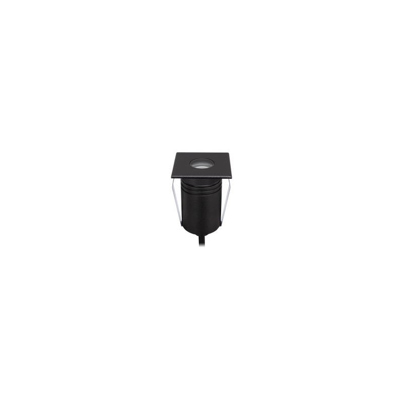 Exterior Recessed Square Standard Up or Down Dimmable Black 2700K 60°