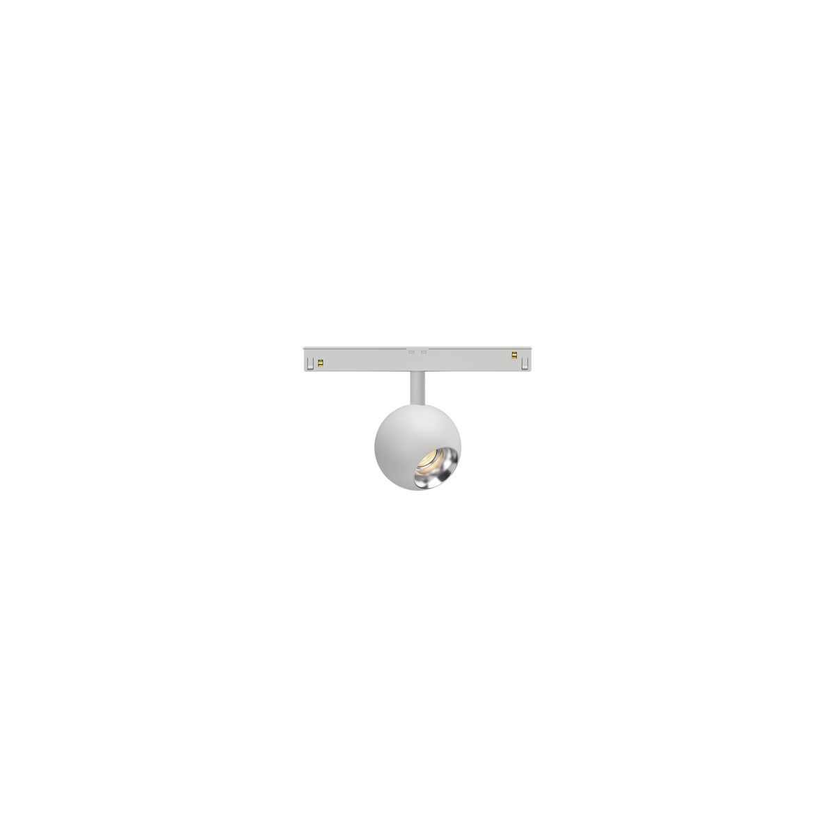 Cevon T8 48V Track Spot Sphere White, Silver