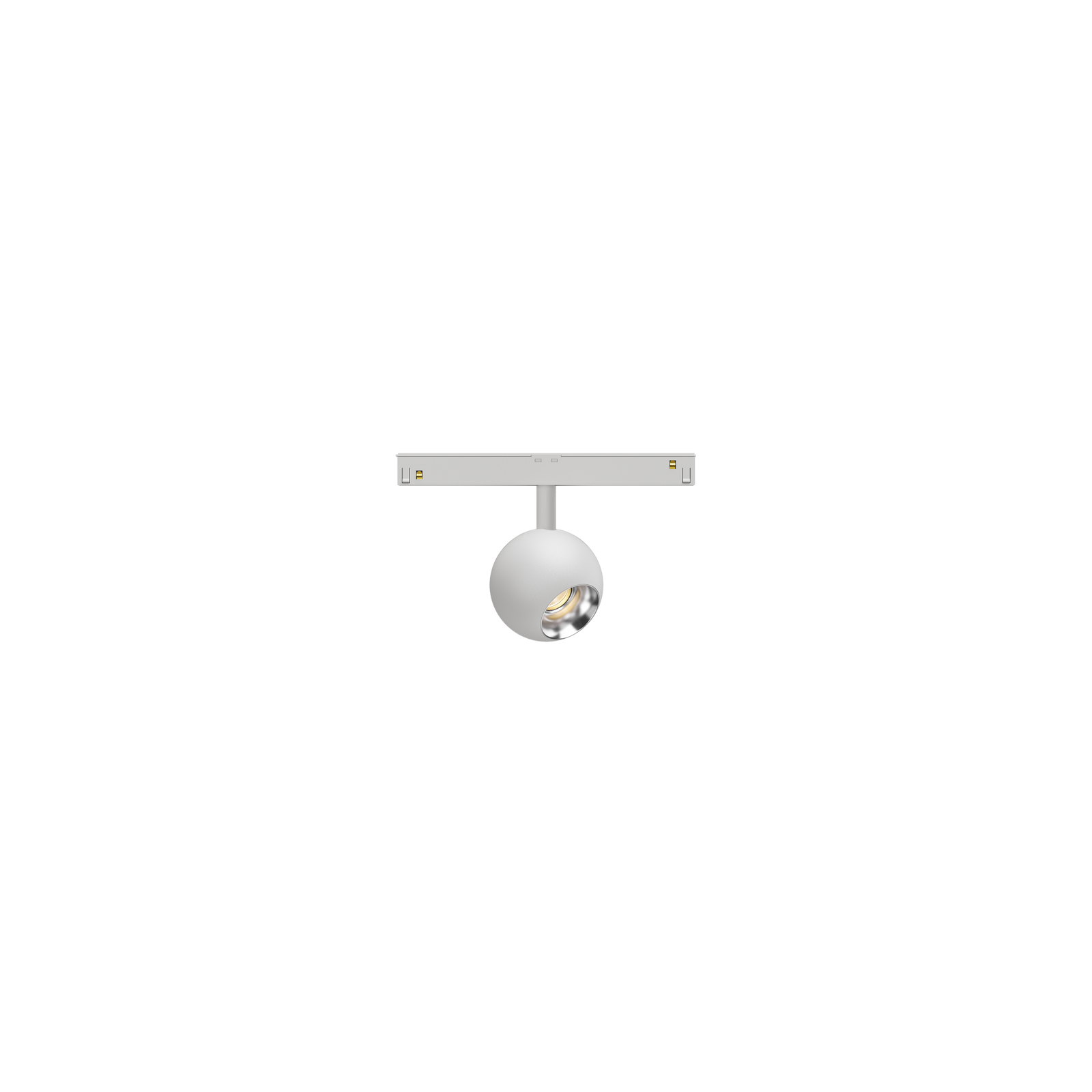 Cevon T8 48V Track Spot Sphere White, Silver