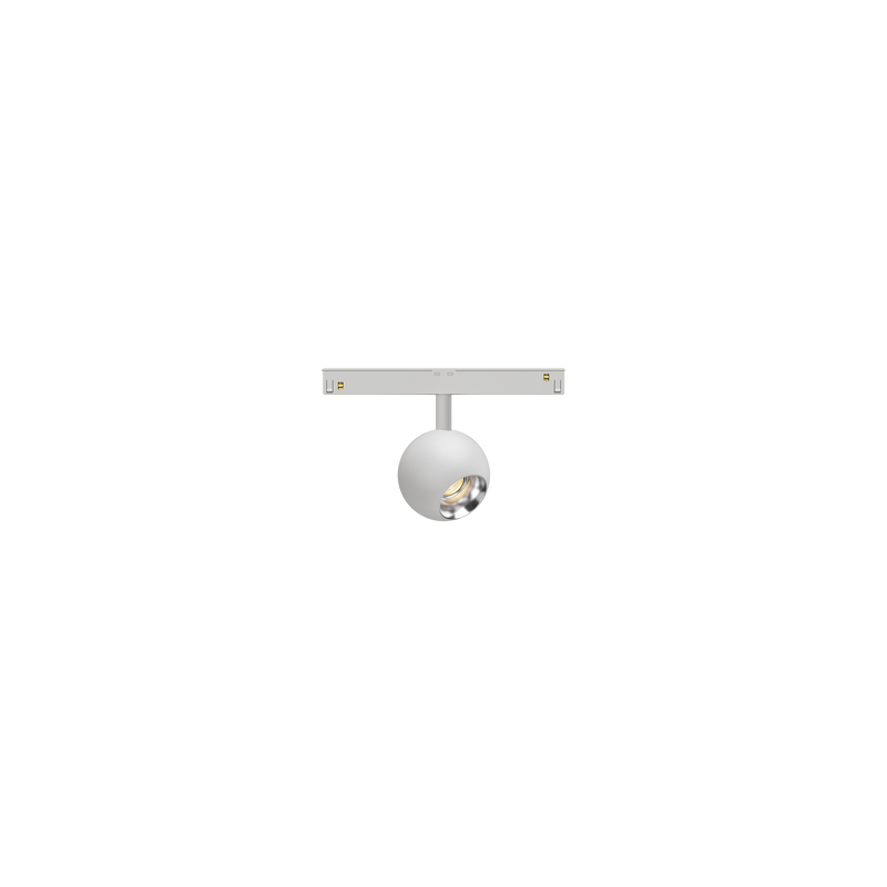 Cevon T8 48V Track Spot Sphere White, Silver