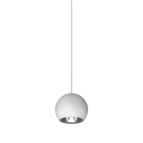 Cevon M60 Type 25 Dark Art Pendant Spot White, Silver 2700K