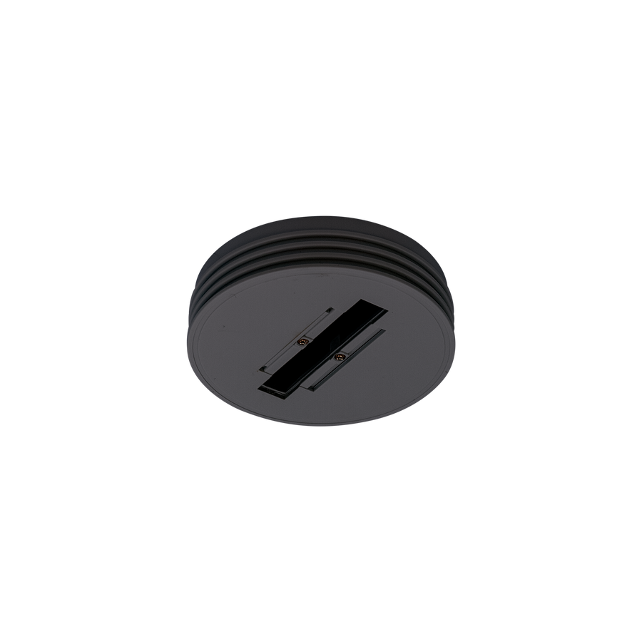 Track 3 Circuit Ceiling Mt Adaptor Spot/Flood Black