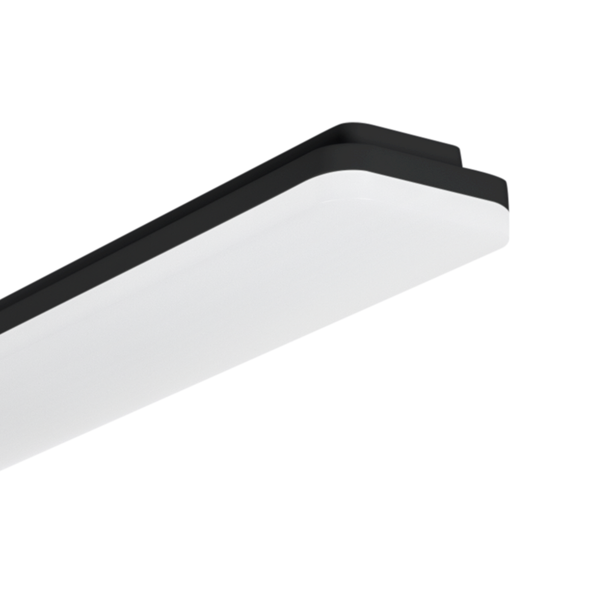 Ledeshi 1200mm Slice Long Dual Wattage Batten Black 3000K / 4000K