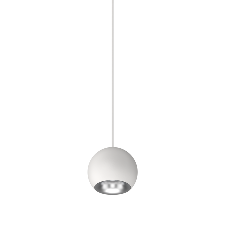 Cevon M80 Type 25 Dark Art Pendant Spot White, Silver 3000K