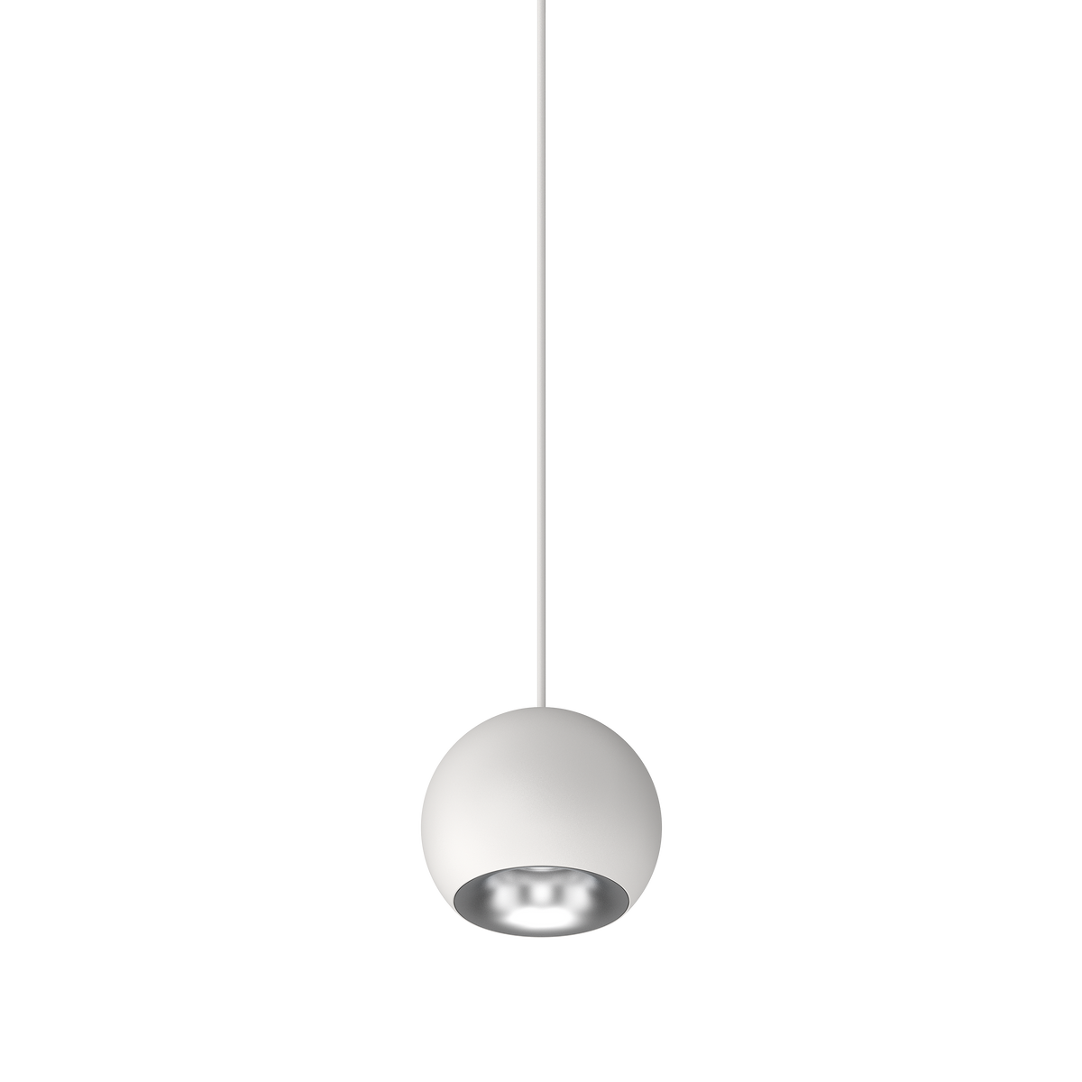 Cevon M80 Type 25 Dark Art Pendant Spot White, Silver 3000K