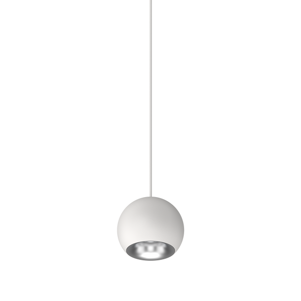 Cevon M80 Type 25 Dark Art Pendant Spot White, Silver 3000K