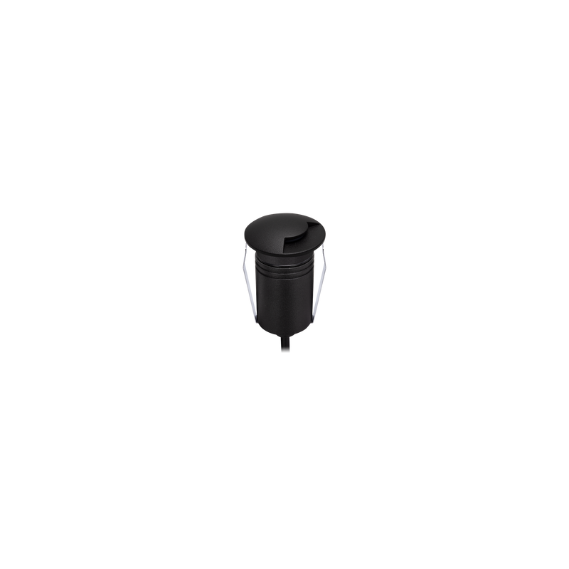 Exterior Recessed 1-Way Black 3000K