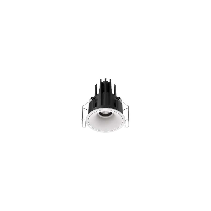 Cevon Small Darklight Slim Trim Downlight Kit White 3000K
