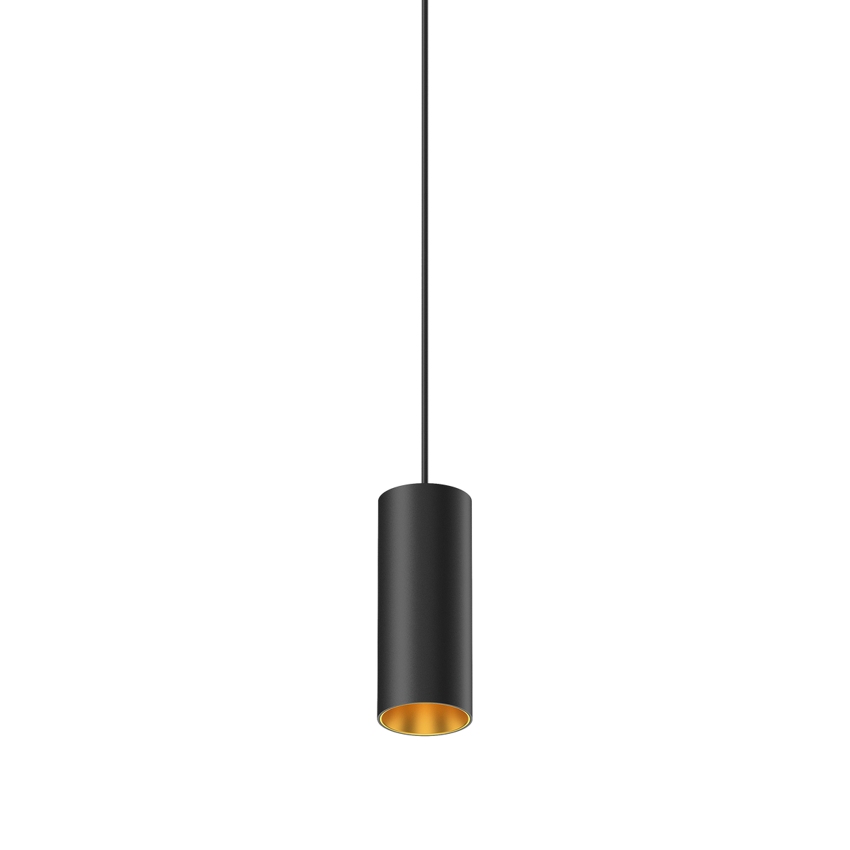 Cevon M40 Type 22 Dark Art Pendant Spot Black, Gold 3000K