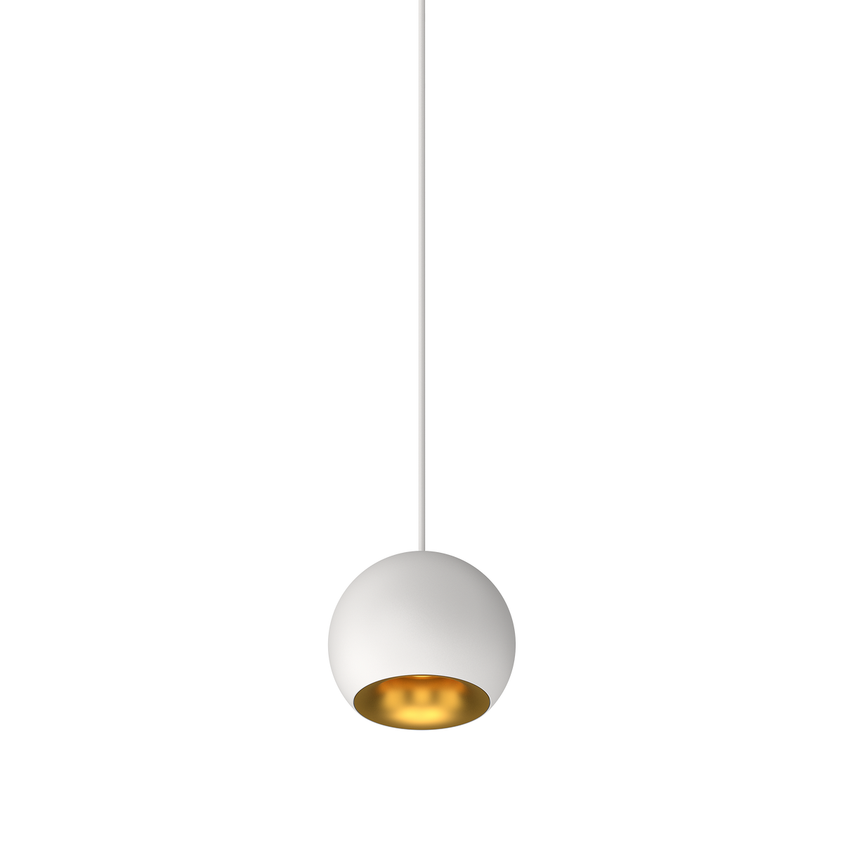 Cevon M80 Type 25 Dark Art Pendant Spot White, Gold 3000K
