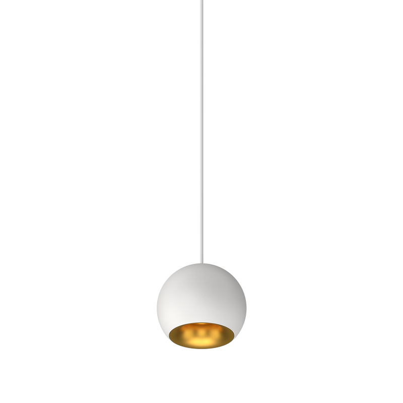 Cevon M80 Type 25 Dark Art Pendant Spot White, Gold 3000K