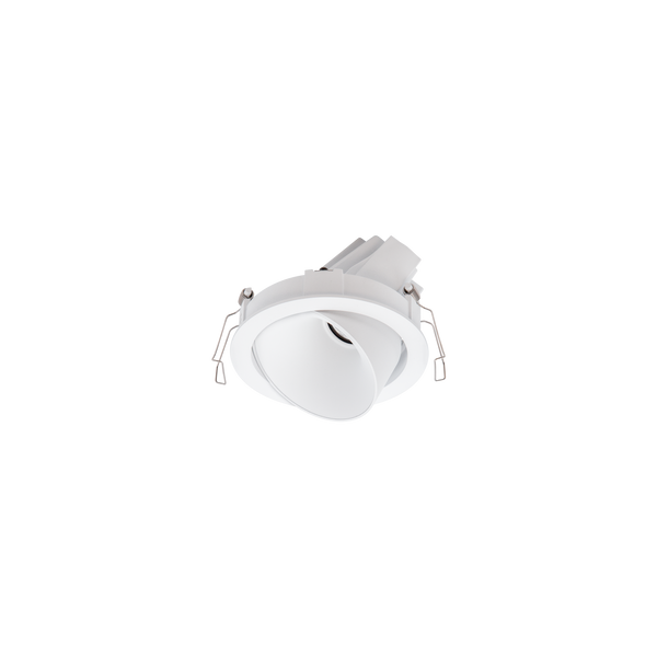 Cevon Dark Art Tilt/Rotate Medium Downlight Kit White 3000K