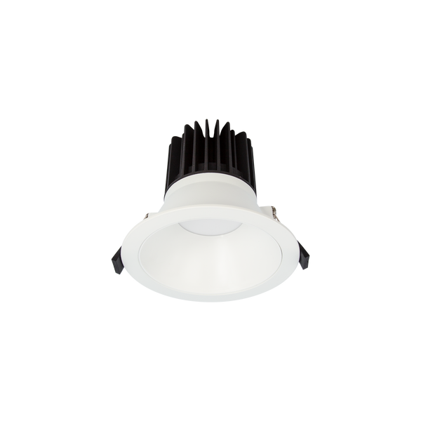 Design Standard Large Downlight Kit - Quad Wattage Wide Beam White 3K