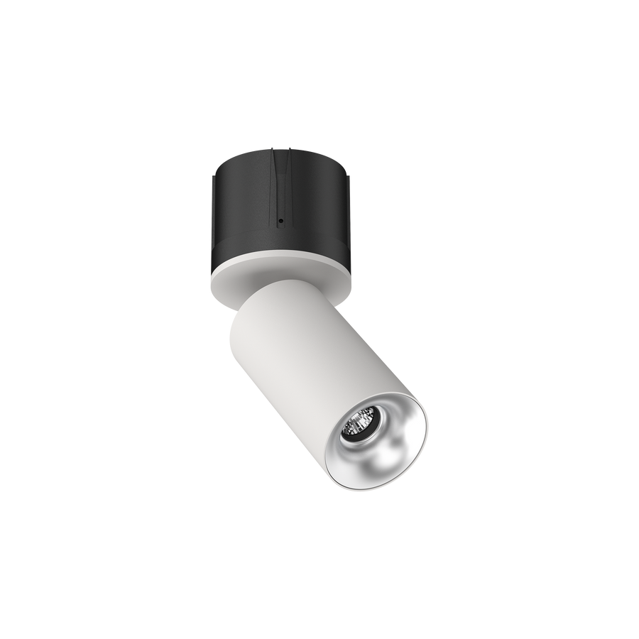 Cevon M80 Type 18 Dark Art Adj Spot White, Silver 4000K