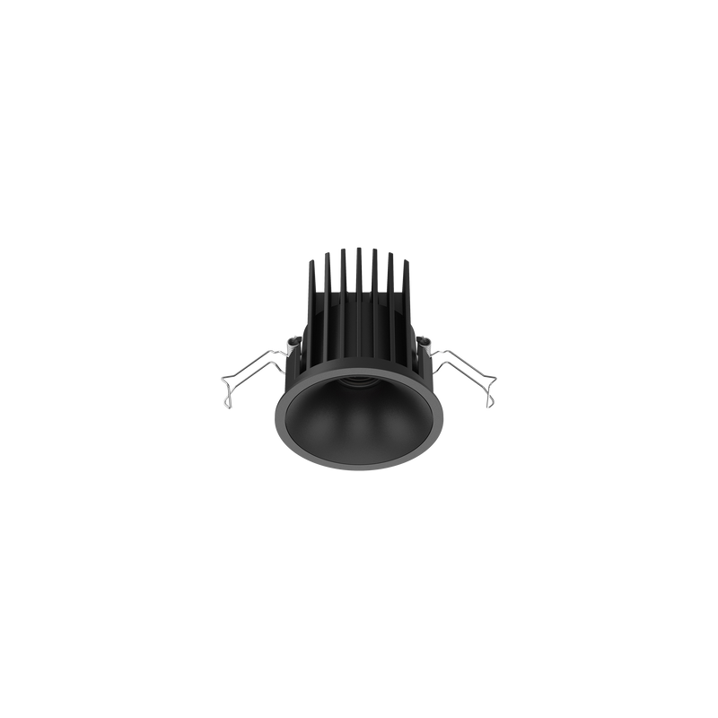 Cevon Medium Darklight Slim Trim Downlight Kit Black 4000K
