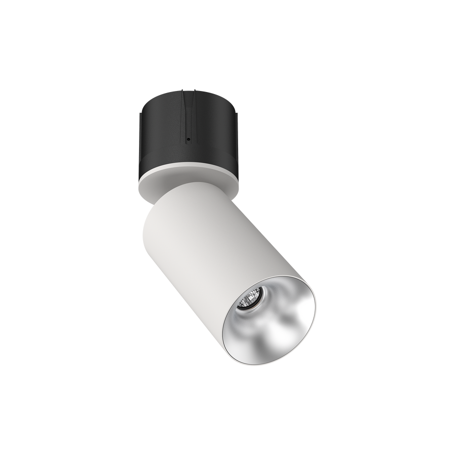 Cevon M80 Type 19 Dark Art Adj Spot White, Silver 4000K