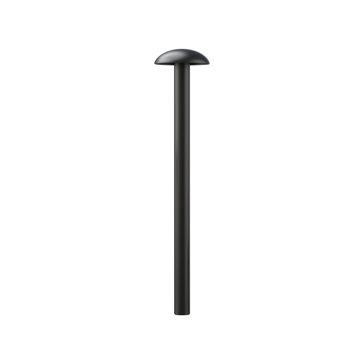 Porcini Bollard 1000mm Non-dimmable Black 3000K 240V
