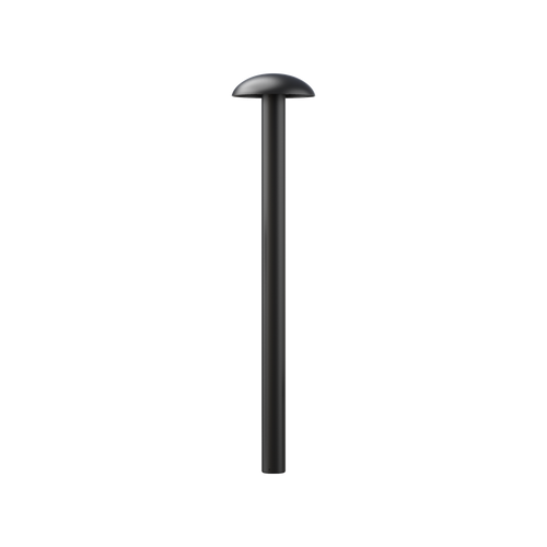 Porcini Bollard 1000mm Non-dimmable Black 3000K 240V