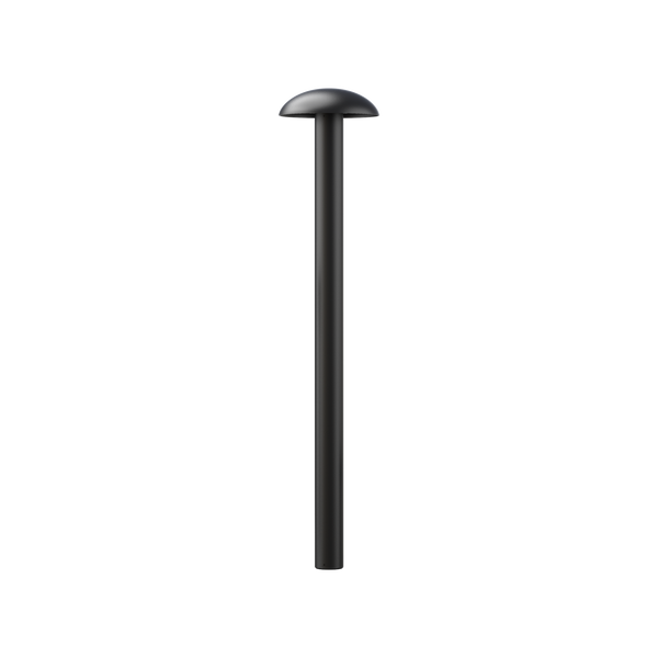 Porcini Bollard 1000mm Non-dimmable Black 3000K 240V
