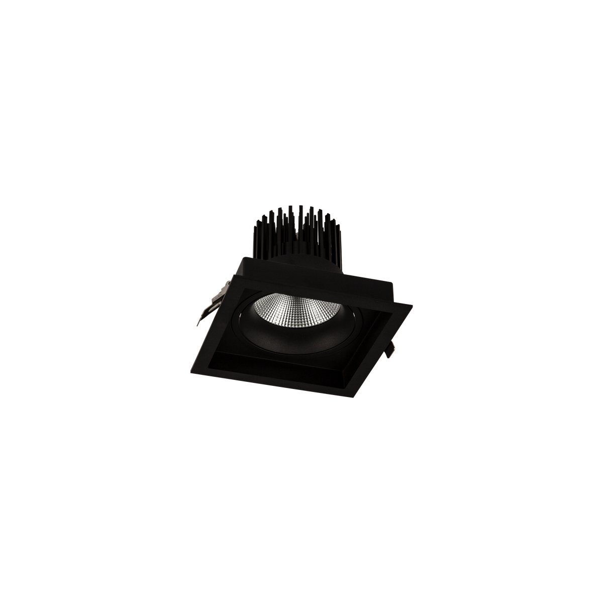 Cevon Box XL Tilt/Rotate Downlight Kit Black 3000K
