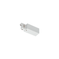 Track 3 Circuit Mains Connector Earth Left White