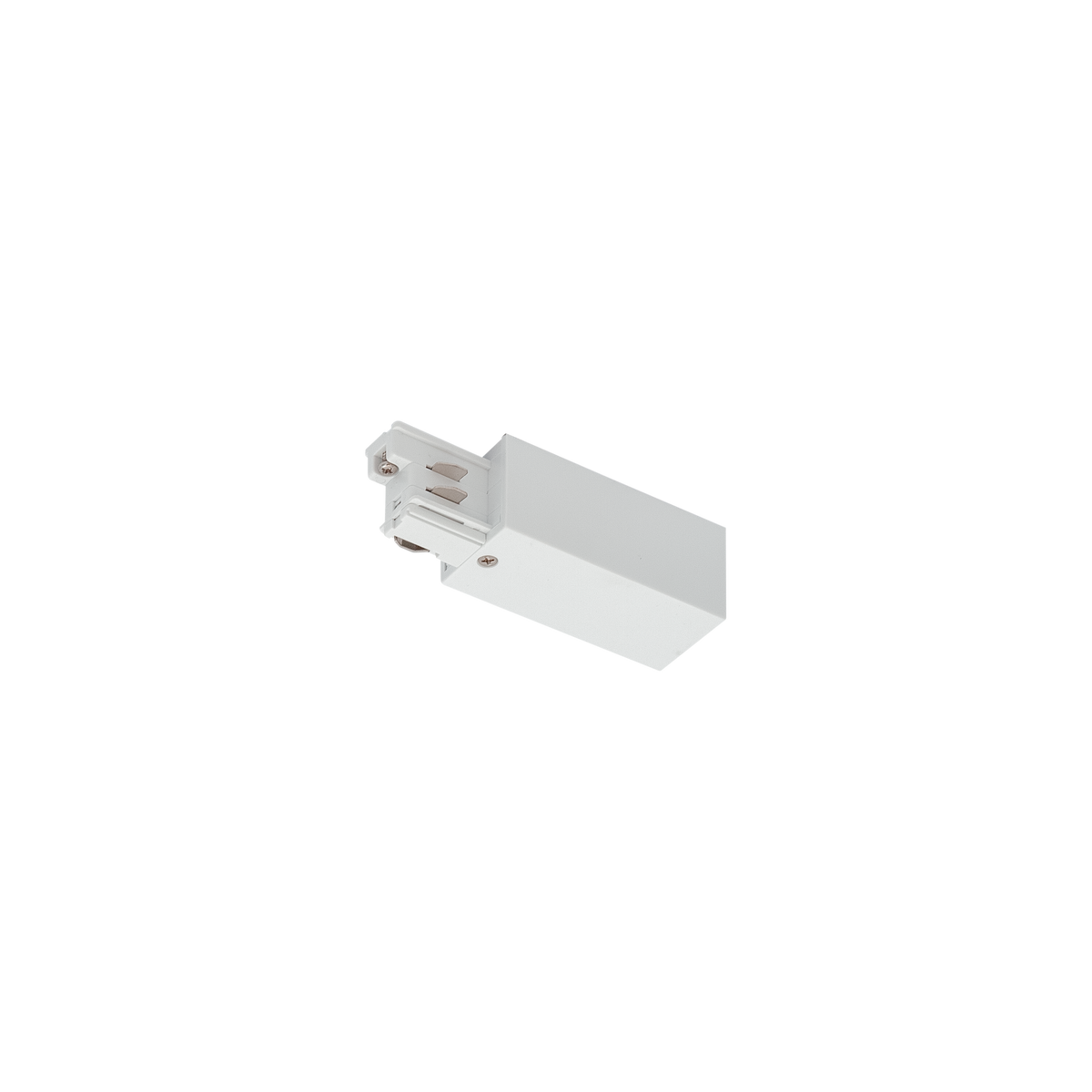 Track 3 Circuit Mains Connector Earth Left White
