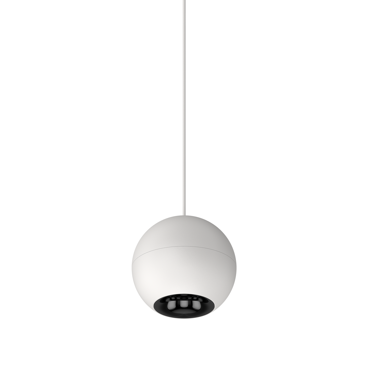 Cevon M80 Type 26 Dark Art Pendant Spot White, High Gloss Black 4000K