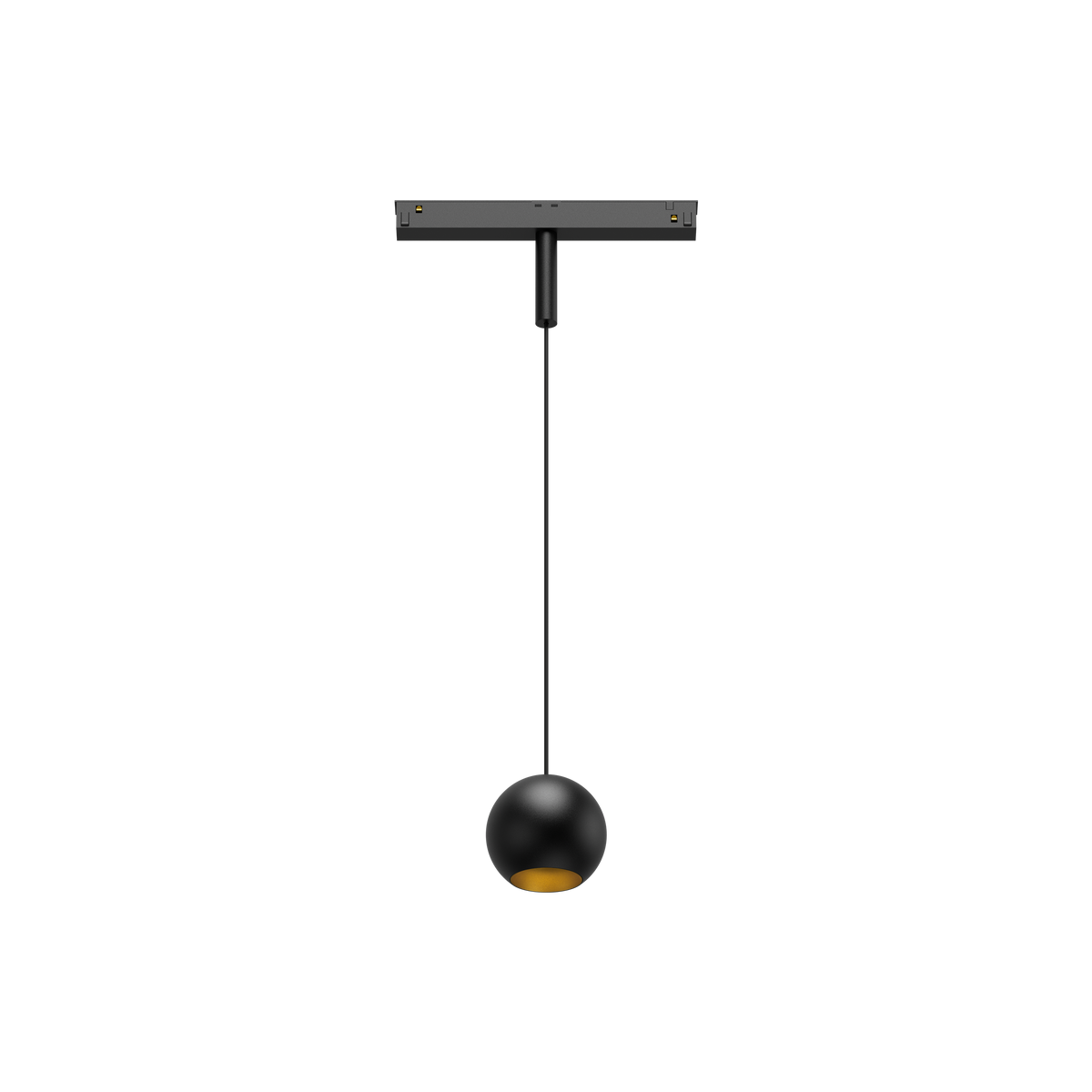 Cevon T8 48V Track Pendant Sphere Black, Gold