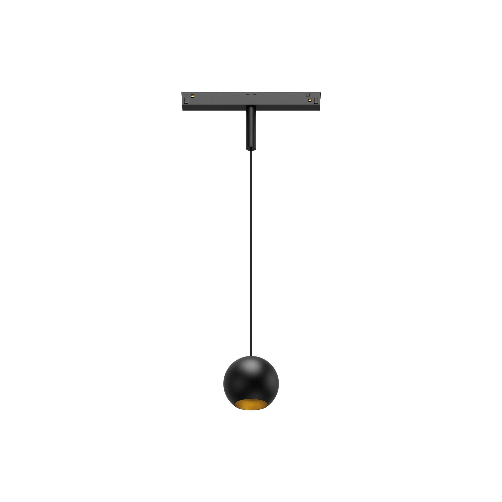 Cevon T8 48V Track Pendant Sphere Black, Gold